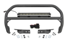 Nudge Bar 20 Inch Black Single Row LED Toyota Tundra 07 21
