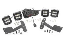 Load image into Gallery viewer, LED Light Ditch Mount Dual 2inch Black Pairs Spot Toyota Tundra 14 21
